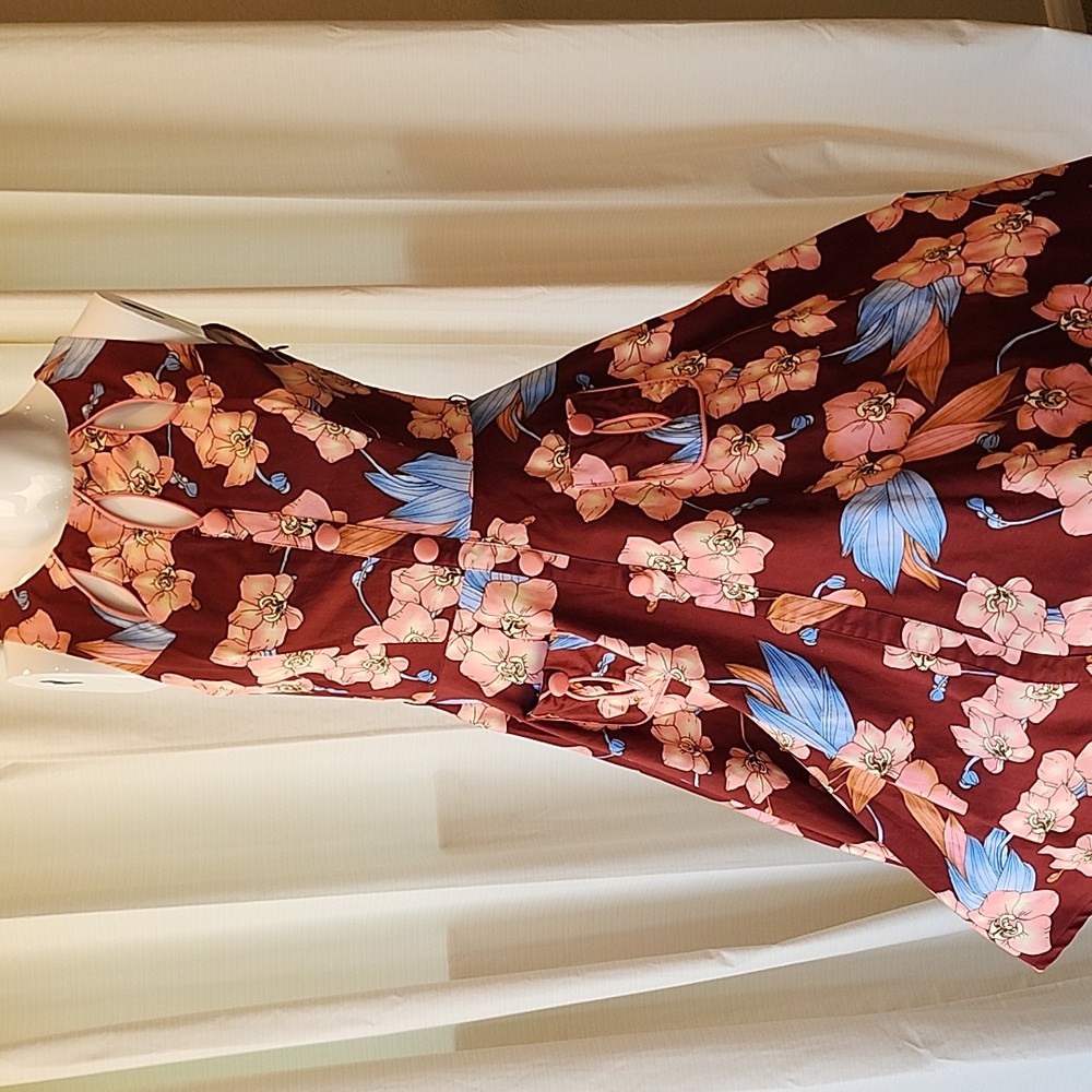 Voodoo Vixen Vintage Style Pinup Dress Small.
